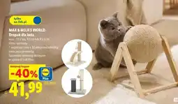 Lidl MAX & MILA'S WORLD Drapak dla kota oferta