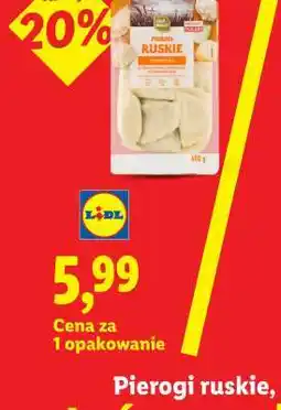 Lidl Pierogi ruskie oferta