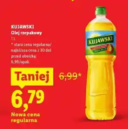 Lidl KUJAWSKI Olej rzepakowy 1 L oferta
