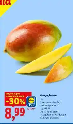 Lidl Mango, luzem oferta
