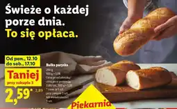 Lidl Bułka paryska oferta