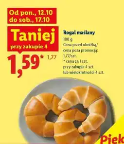 Lidl Rogal maślany oferta