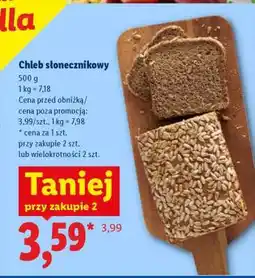 Lidl Chleb słonecznikowy oferta