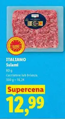Lidl Italiamo Salami oferta