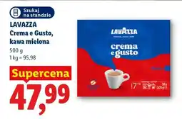 Lidl LAVAZZA Crema e Gusto, kawa mielona oferta