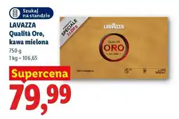 Lidl LAVAZZA QUALITÀ ORO Kawa mielona oferta