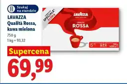 Lidl LAVAZZA Qualità Rossa, kawa mielona oferta