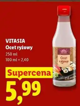 Lidl VITASIA Ocet ryżowy oferta
