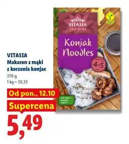 Lidl VITASIA Makaron z mąki z korzenia konjac oferta