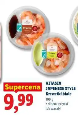 Lidl VITASIA JAPANESE STYLE Krewetki białe oferta
