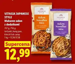 Lidl VITASIA JAPANESE STYLE Makaron udon z dodatkami oferta