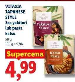 Lidl VITASIA JAPANESE STYLE Sos yakitori lub pasta katsu oferta