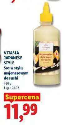 Lidl VITASIA JAPANESE STYLE Sos w stylu majonezowym do sushi oferta