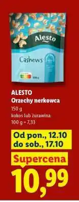 Lidl ALESTO Orzechy nerkowca oferta