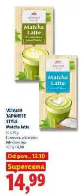 Lidl VITASIA JAPANESE STYLE Matcha latte oferta
