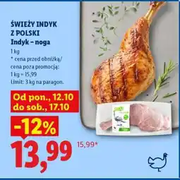 Lidl ŚWIEŻY INDYK Z POLSKI oferta