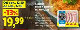 Lidl Rzeźnik Schab w plastrach, bez kości, XXL oferta