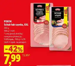 Lidl Pikok Schab lub szynka, XXL oferta