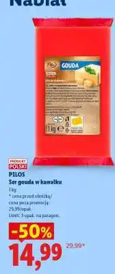 Lidl PILOS Ser gouda w kawałku oferta