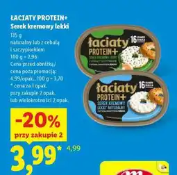 Lidl ŁACIATY PROTEIN+ Serek kremowy lekki oferta