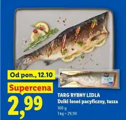 Lidl TARG RYBNY LIDLA Dziki łosoś pacyficzny, tusza oferta