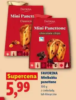 Lidl FAVORINA Minibabka panettone oferta
