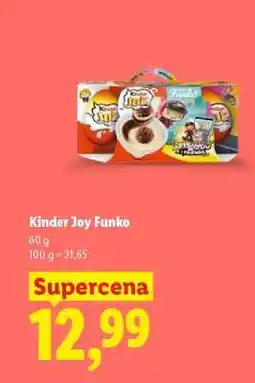 Lidl Kinder Joy Funko oferta
