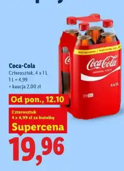 Lidl Coca-Cola oferta
