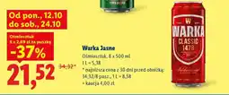 Lidl Warka Jasne oferta