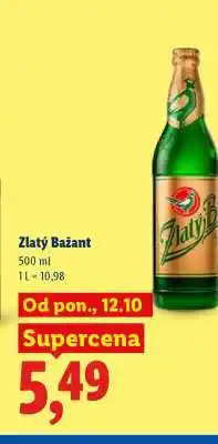 Lidl Zlatý Bažant oferta