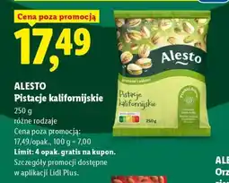 Lidl ALESTO Pistacje kalifornijskie oferta