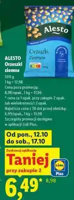 Lidl ALESTO Orzeszki ziemne oferta