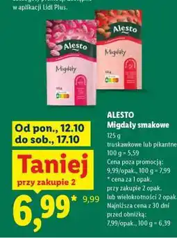 Lidl ALESTO Migdały smakowe oferta