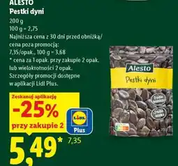Lidl ALESTO Pestki dyni oferta