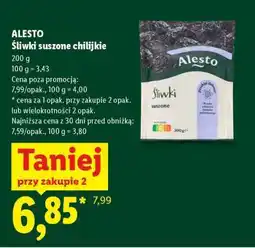 Lidl ALESTO Śliwki suszone chilijskie oferta