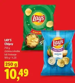 Lidl LAY’S Chipsy oferta