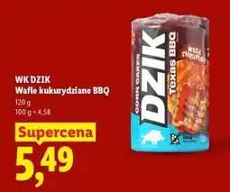 Lidl WK DZIK Wafle kukurydziane BBQ oferta