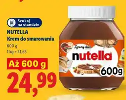 Lidl NUTELLA Krem do smarowania oferta