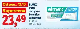 Lidl ELMEX Pasta do zębów Sensitive Whitening oferta