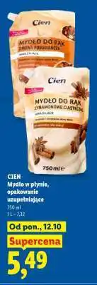 Lidl CIEN Mydło w płynie oferta