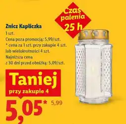 Lidl Znicz Kapliczka oferta