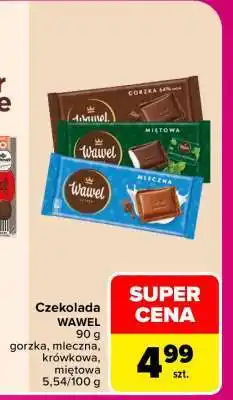 Carrefour Czekolada Wawel oferta