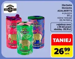 Carrefour Herbata liściasta Adalbert’s oferta