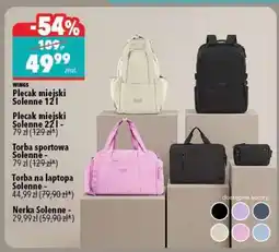 Biedronka Plecak miejski Solenne 12 l oferta