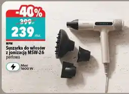 Biedronka Suszarka do włosów z jonizacją MSW-26 oferta