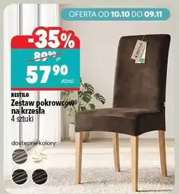 Biedronka Zestaw pokrowców na krzesła oferta