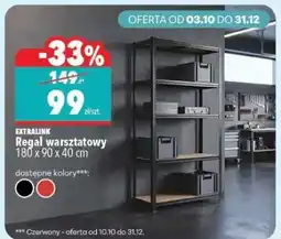 Biedronka EXTRALINK Regał warsztatowy oferta