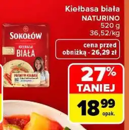 Carrefour Kiełbasa biała oferta