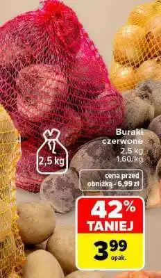 Carrefour Buraki czerwone oferta