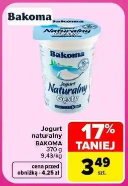 Carrefour Jogurt naturalny oferta